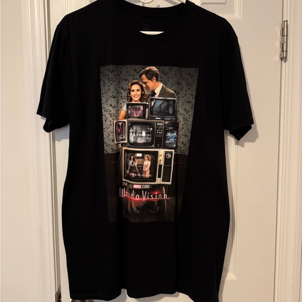 WandaVision Black Graphic Tee - Men